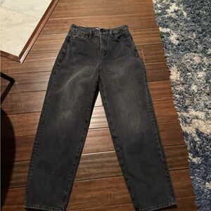 Good American Charcoal Denim Jeans